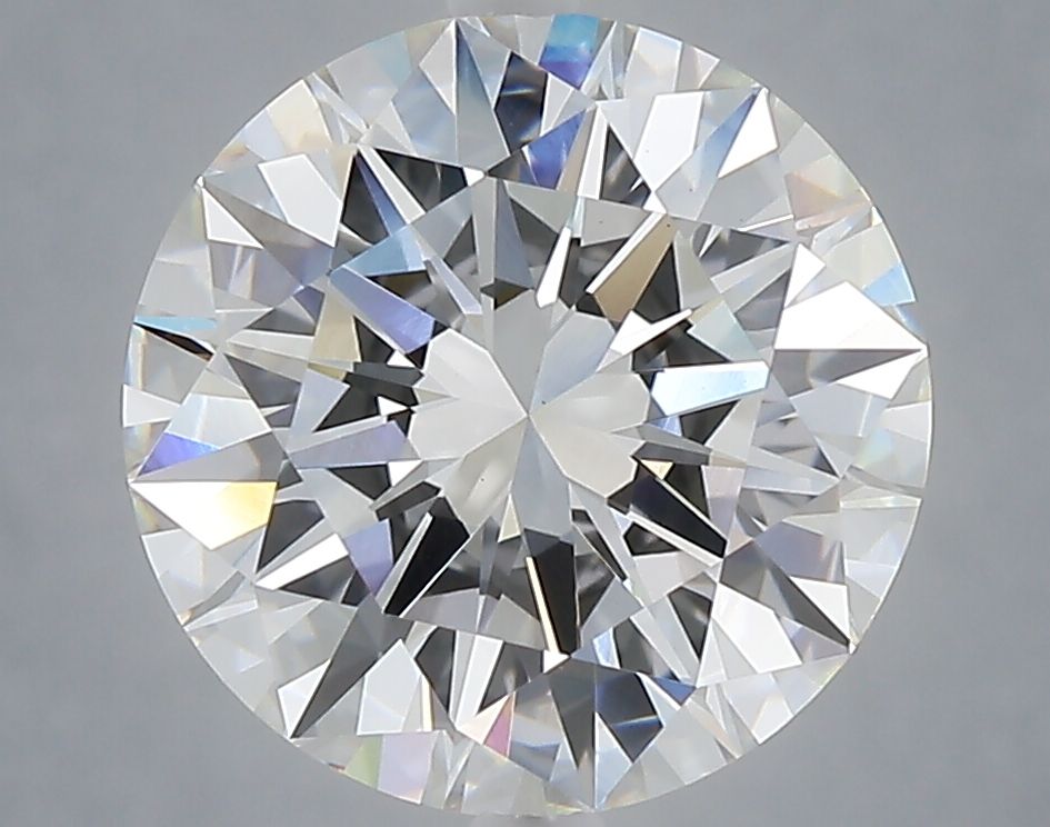 4.09 Carat E-VVS2 Round Lab Diamond