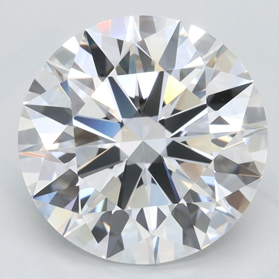 3.02 Carat D-IF Round Lab Diamond