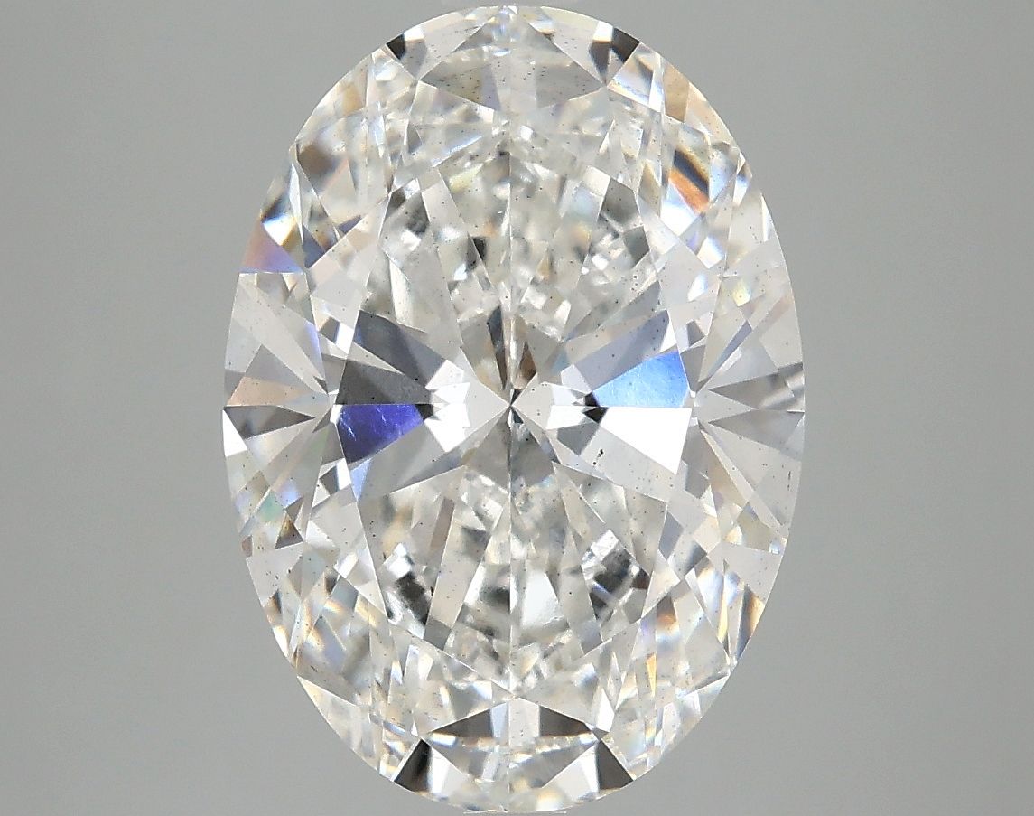 5.00 Carat F-SI1 Oval Lab Diamond