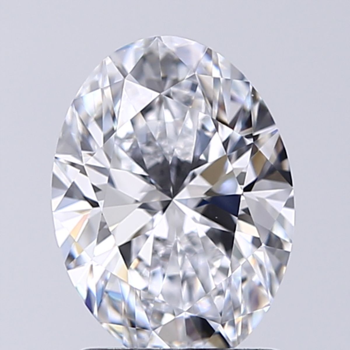 1.51 Carat D-VVS2 Oval Lab Diamond