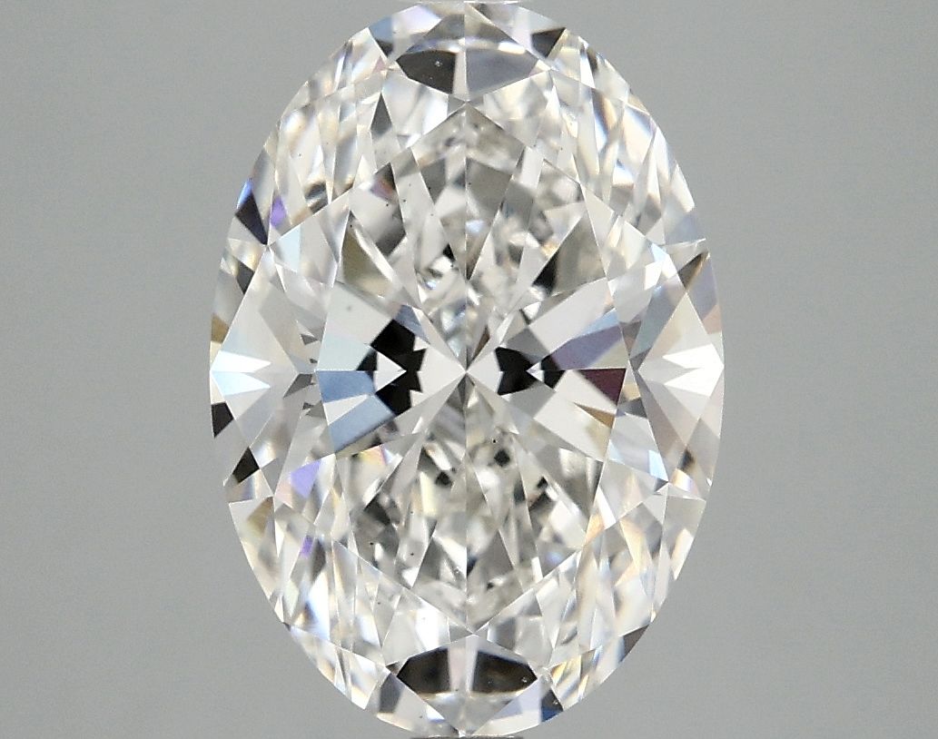 3.54 Carat G-VS2 Oval Lab Diamond