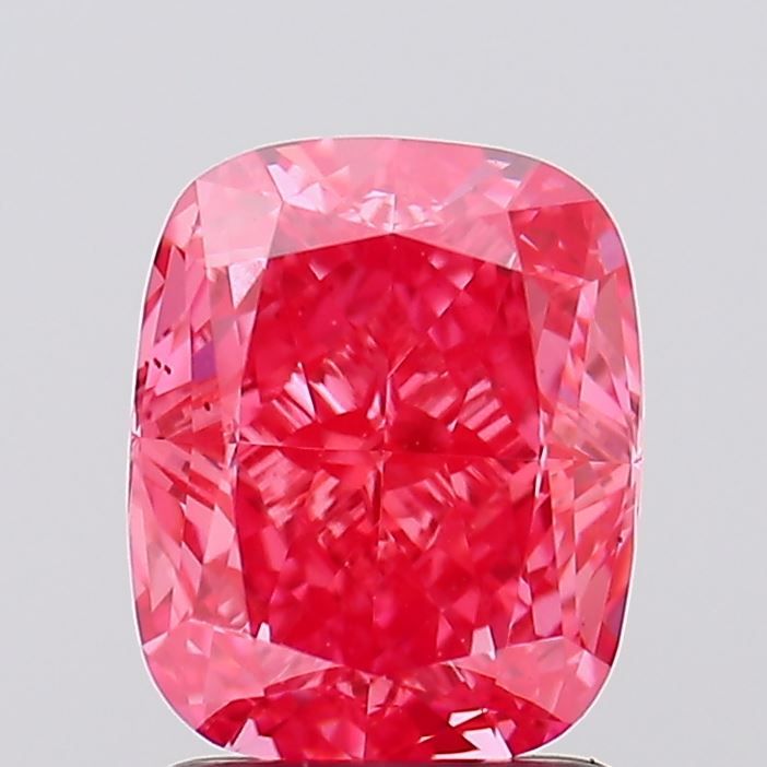2.15 Carat Cushion Cut Fancy Pink