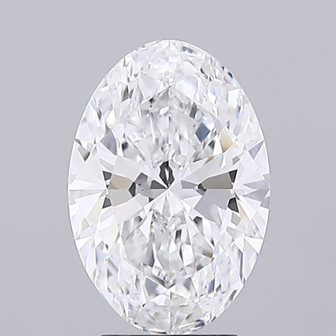 2.86 Carat D-VVS2 Oval Lab Diamond