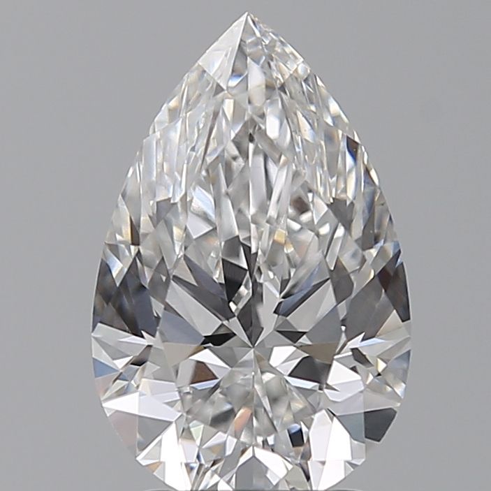 2.57 Carat D-VS1 Pear Lab Diamond