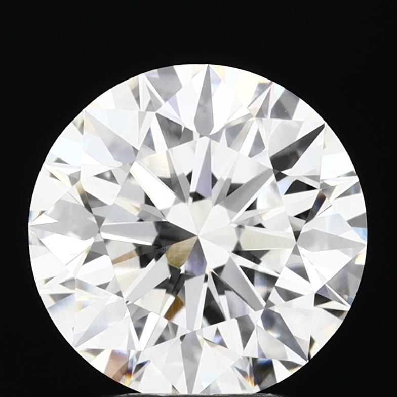 3.09 Carat F-VVS2 Round Lab Diamond