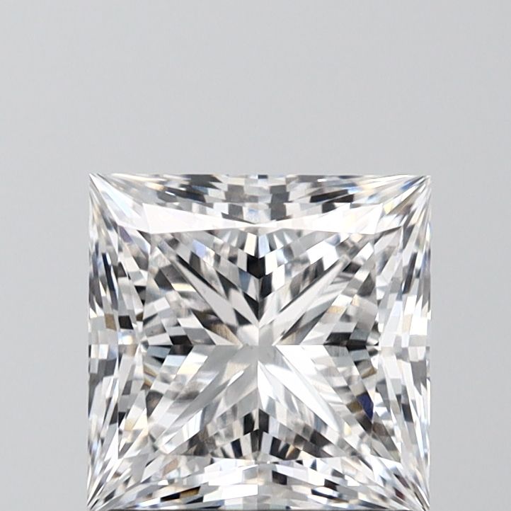 1.70 Carat E-VVS2 Princess Lab Diamond