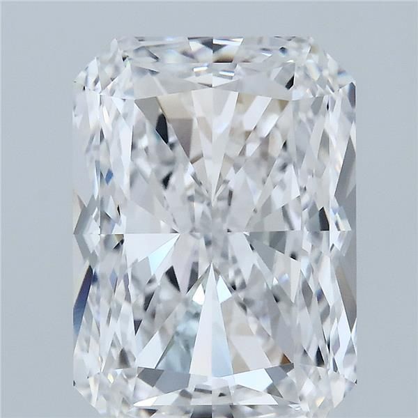 5.04 Carat D-VVS2 Radiant Lab Diamond