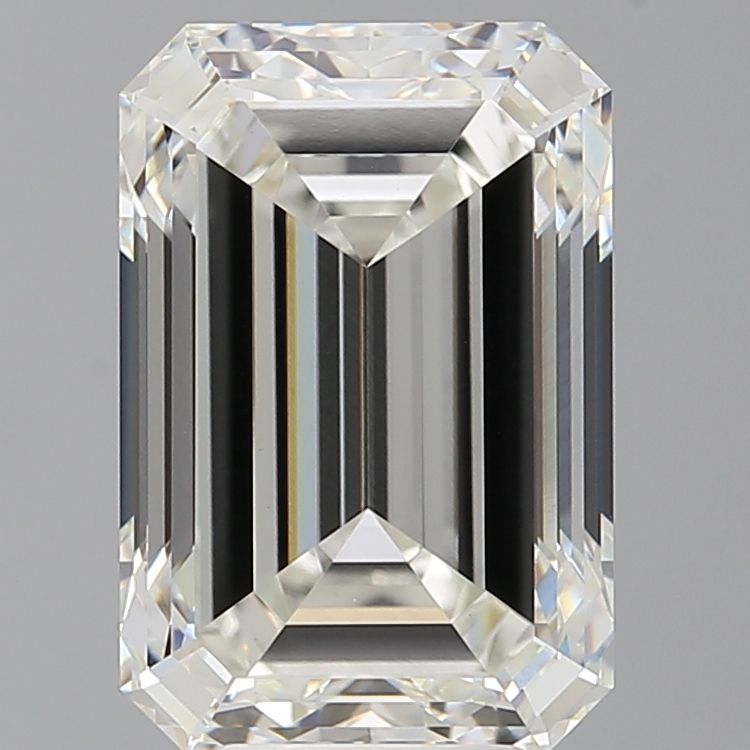 6.57 Carat G-VVS2 Emerald Lab Diamond