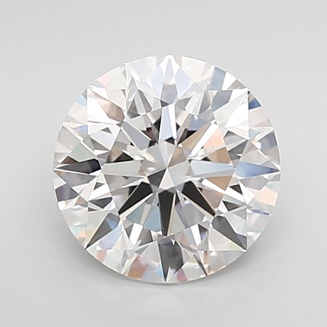 2.56 Carat F-VVS2 Round Lab Diamond