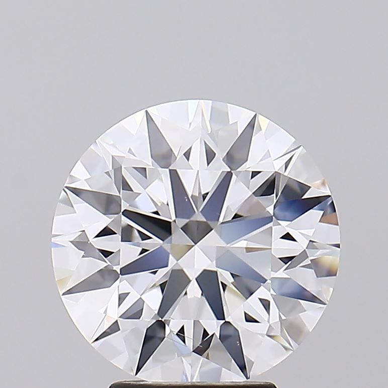 4.09 Carat D-VS2 Round Lab Diamond