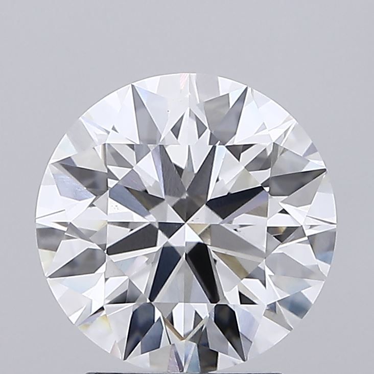 2.70 Carat F-VS1 Round Lab Diamond