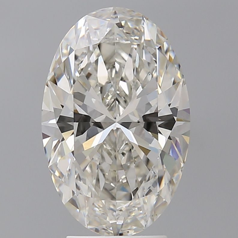 4.10 Carat H-VS1 Oval Lab Diamond