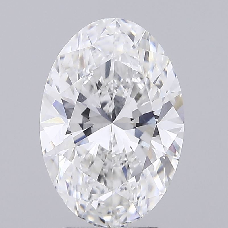 4.02 Carat E-VVS2 Oval Lab Diamond