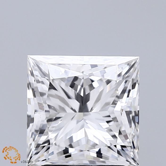 3.02 Carat G-VS1 Princess Lab Diamond