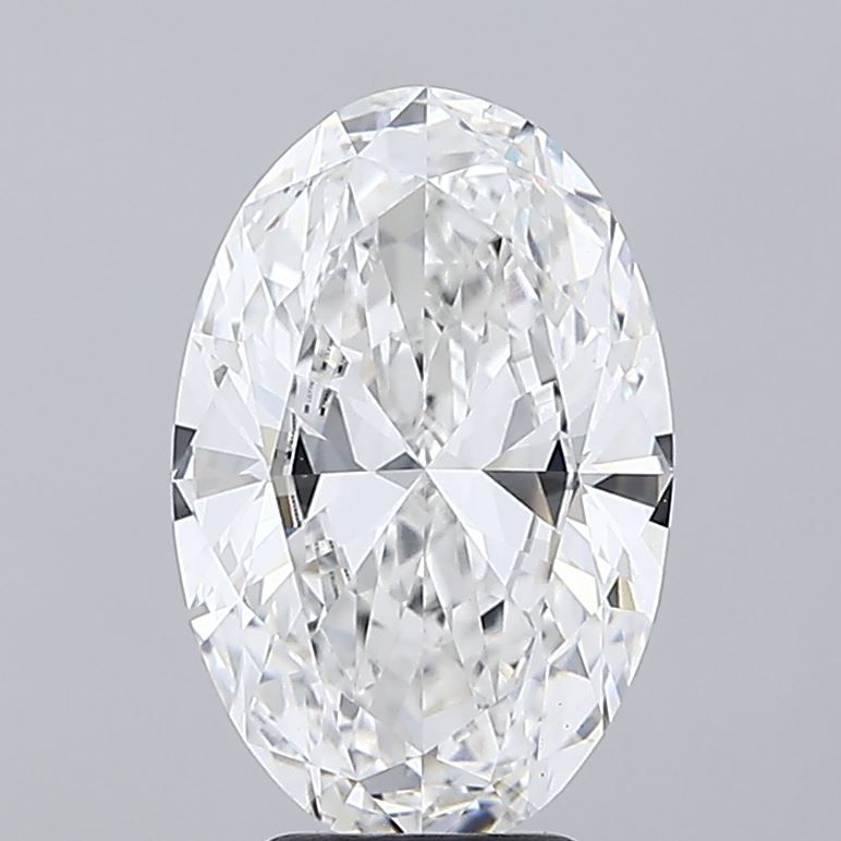 4.58 Carat E-VS1 Oval Lab Diamond