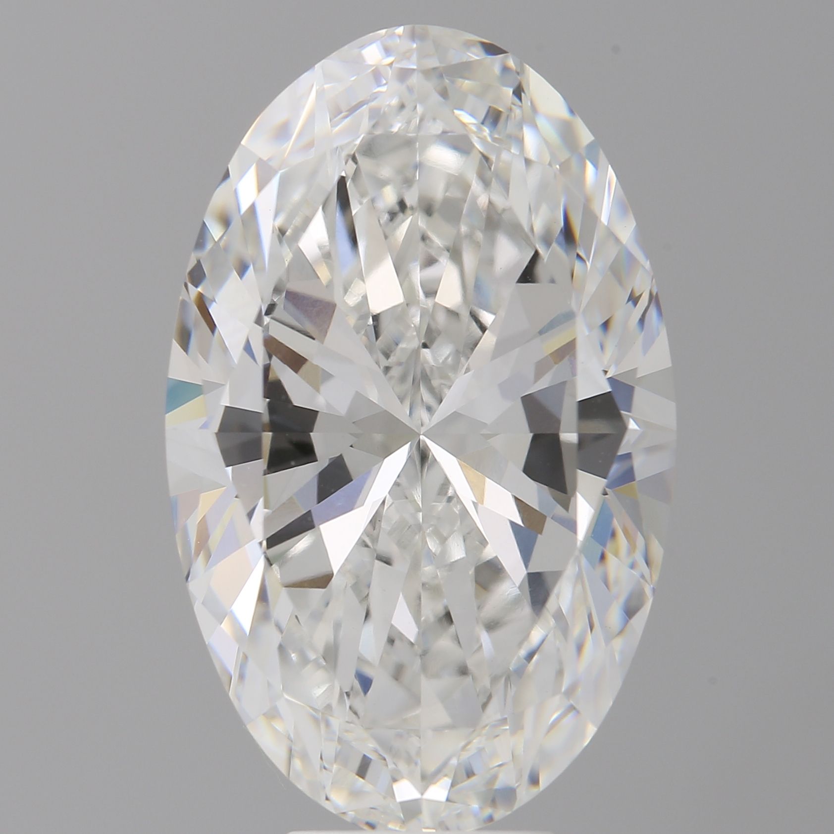 9.00 Carat F-VVS2 Oval Lab Diamond