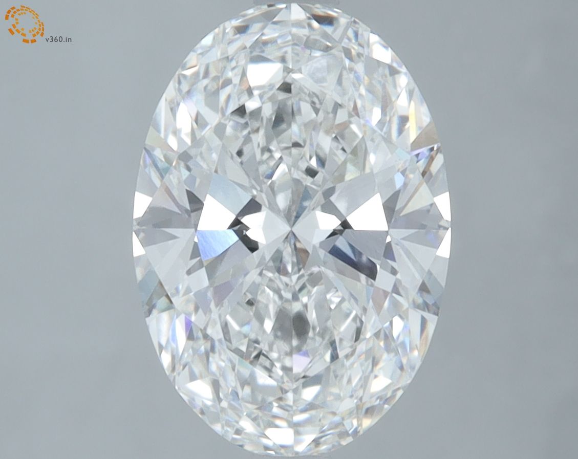 2.51 Carat E-VVS2 Oval Lab Diamond