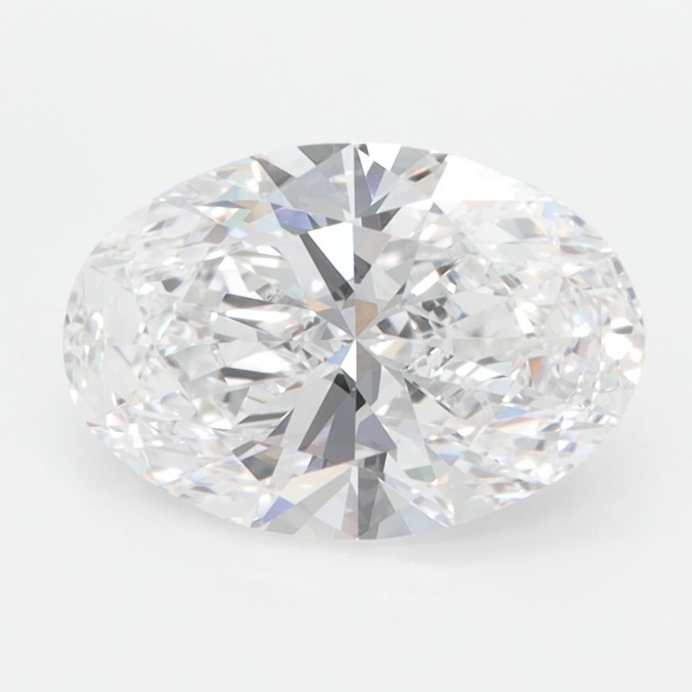 2.57 Carat D-IF Oval Lab Diamond