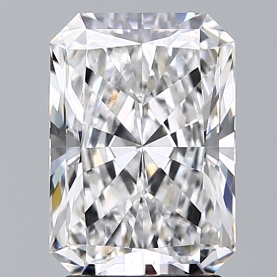 2.54 Carat D-VVS2 Radiant Lab Diamond