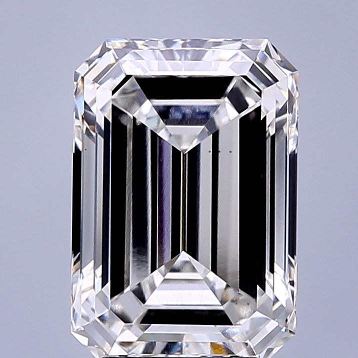 4.53 Carat F-VS1 Emerald Lab Diamond
