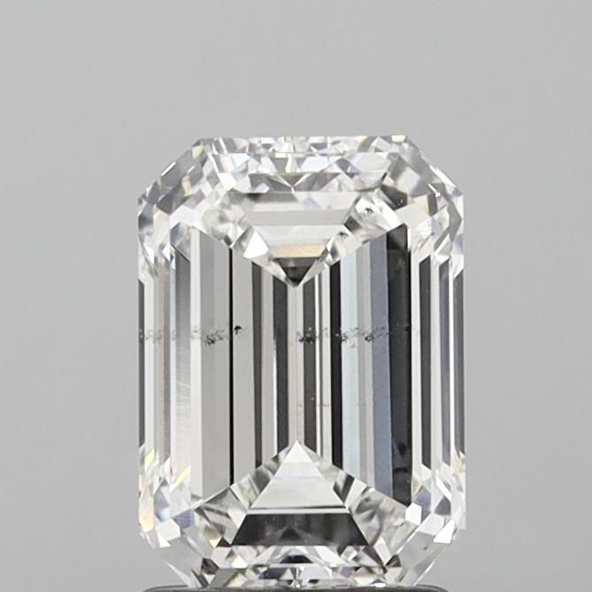 2.01 Carat F-SI1 Emerald Lab Diamond