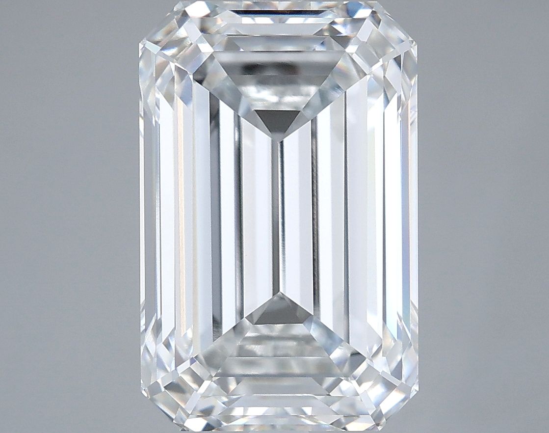 6.58 Carat E-VVS2 Emerald Lab Diamond