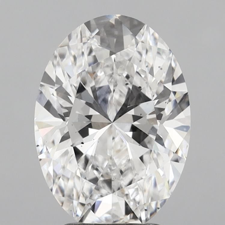 3.07 Carat D-VS2 Oval Lab Diamond