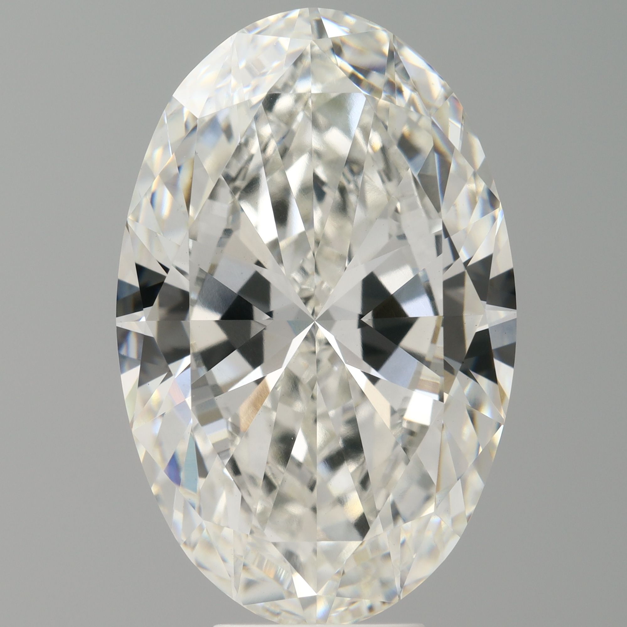 8.50 Carat G-VVS2 Oval Lab Diamond