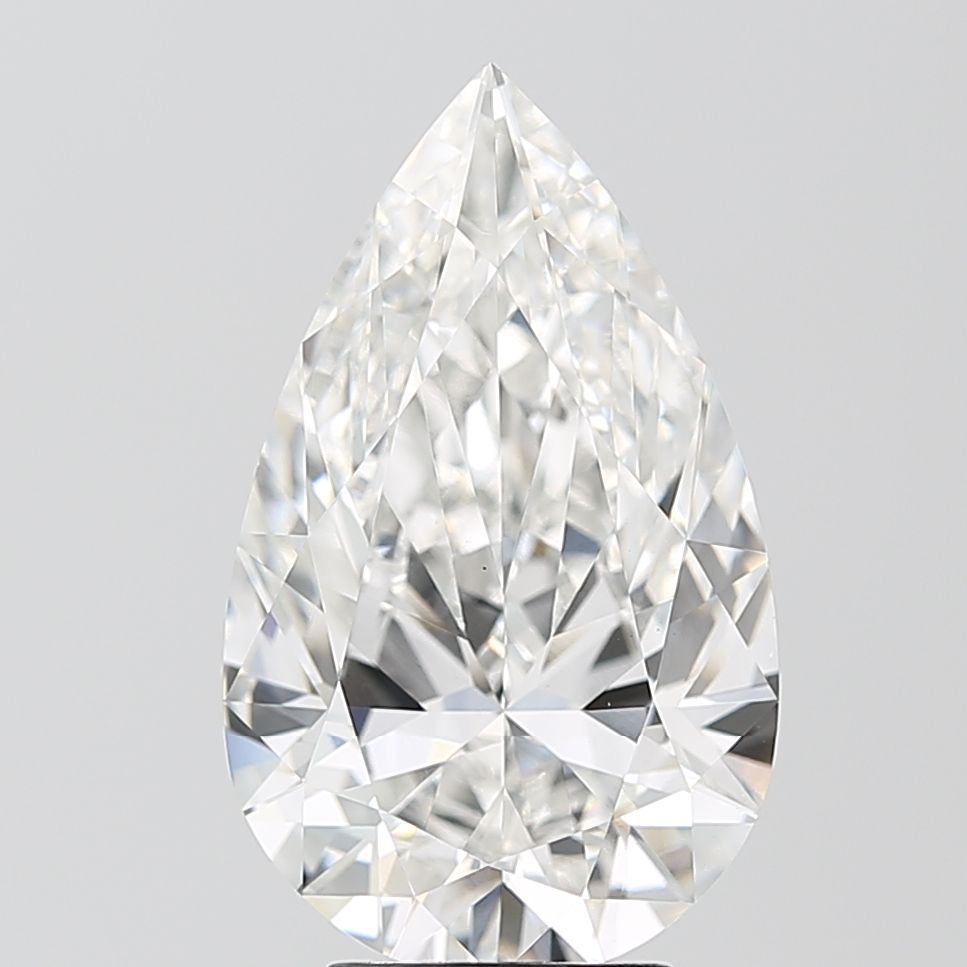 5.06 Carat F-VS1 Pear Lab Diamond