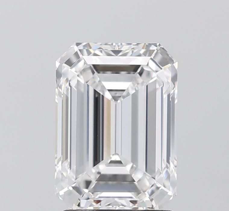 2.51 Carat D-VVS2 Emerald Lab Diamond