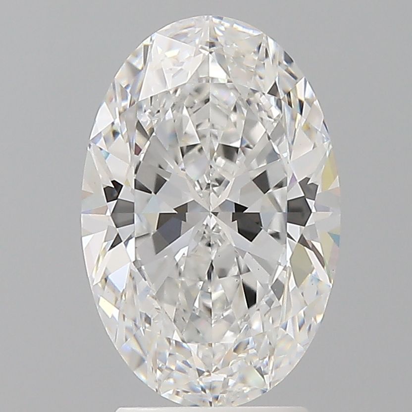 3.08 Carat E-VS1 Oval Lab Diamond
