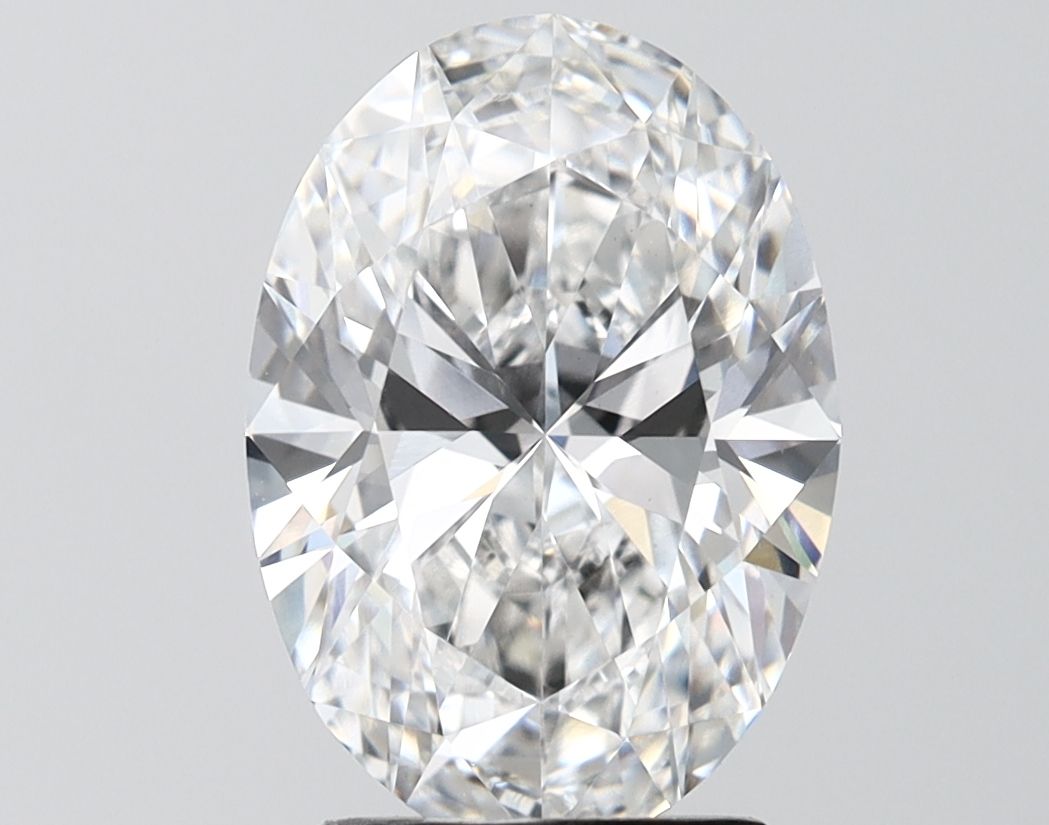3.51 Carat E-VS1 Oval Lab Diamond