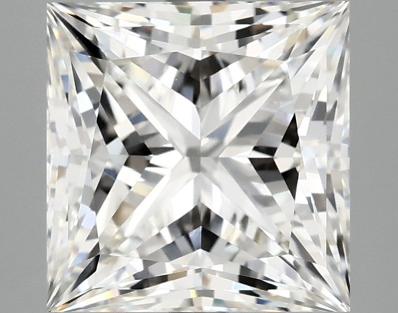 4.59 Carat G-VVS2 Princess Lab Diamond