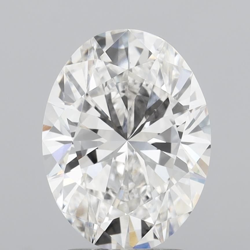2.50 Carat F-VS1 Oval Lab Diamond