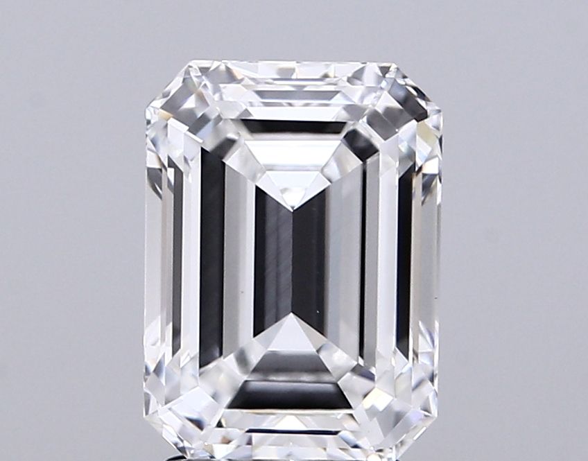 3.03 Carat E-VVS2 Emerald Lab Diamond