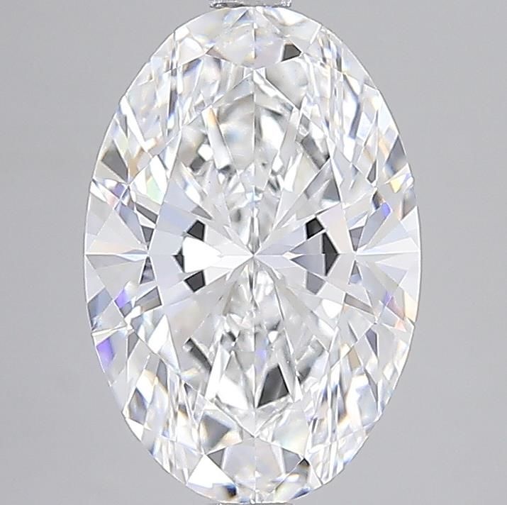 4.09 Carat E-VS1 Oval Lab Diamond