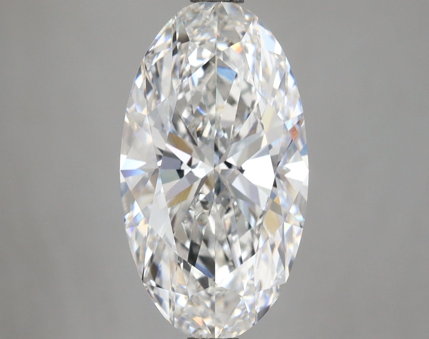 4.53 Carat E-VVS2 Oval Lab Diamond
