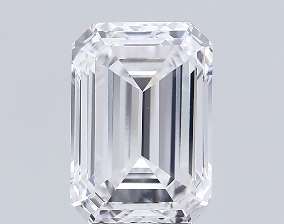 4.56 Carat D-VVS2 Emerald Lab Diamond