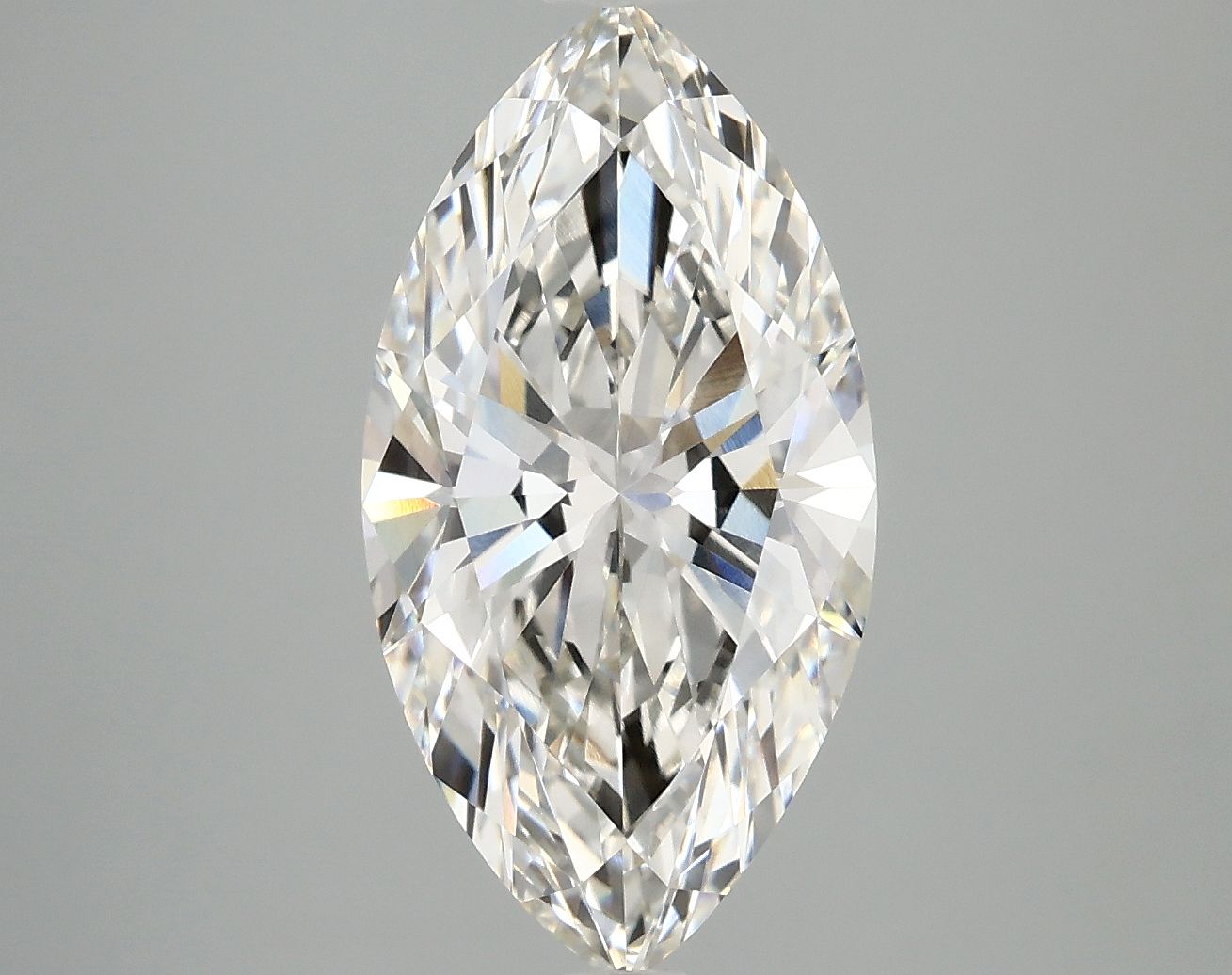 3.46 Carat H-VS1 Marquise Lab Diamond