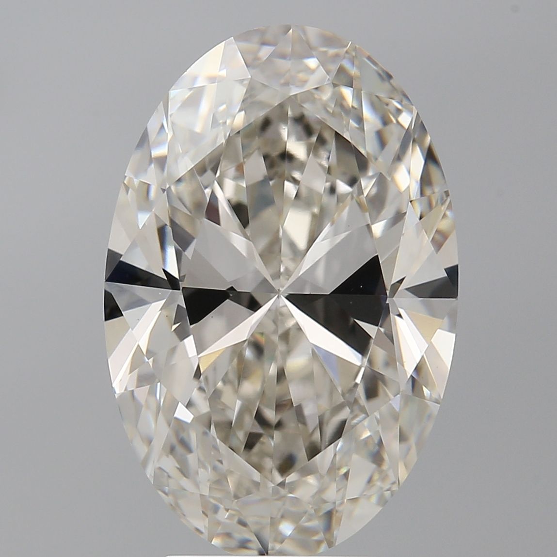 5 Carat G-VVS2 Oval Lab Diamond