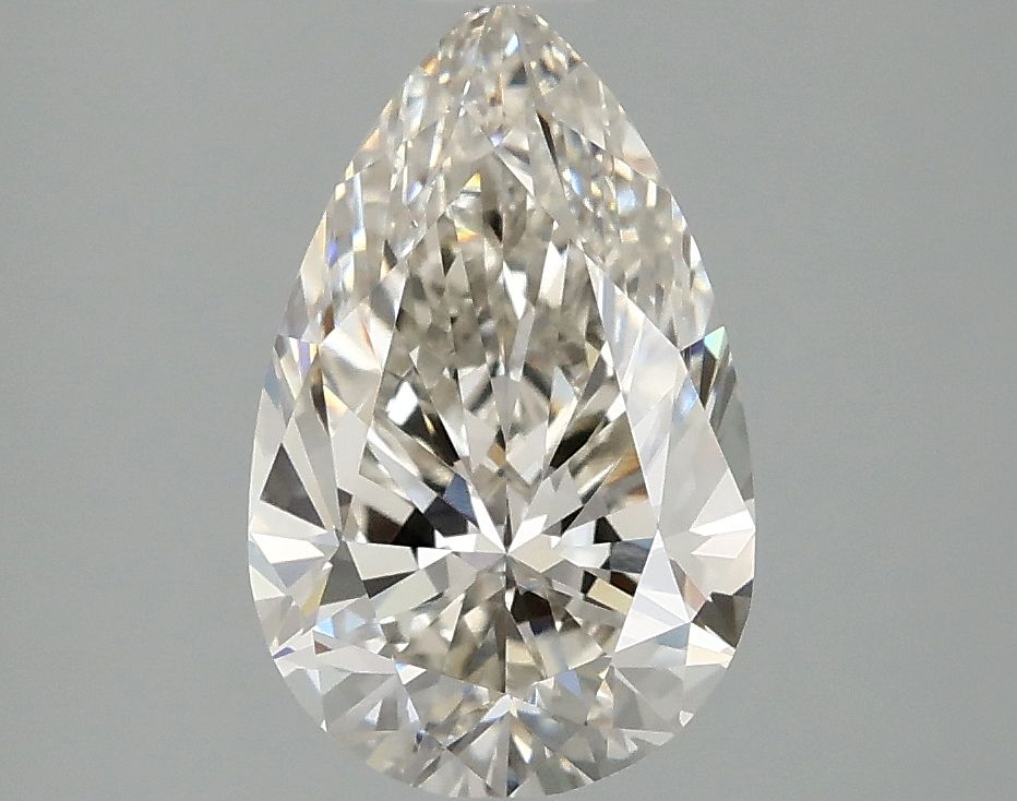 2.05 Carat H-VVS2 Pear Lab Diamond