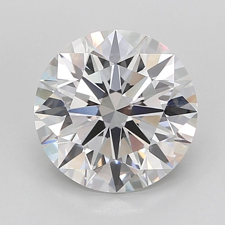 3.82 Carat E-VVS2 Round Lab Diamond