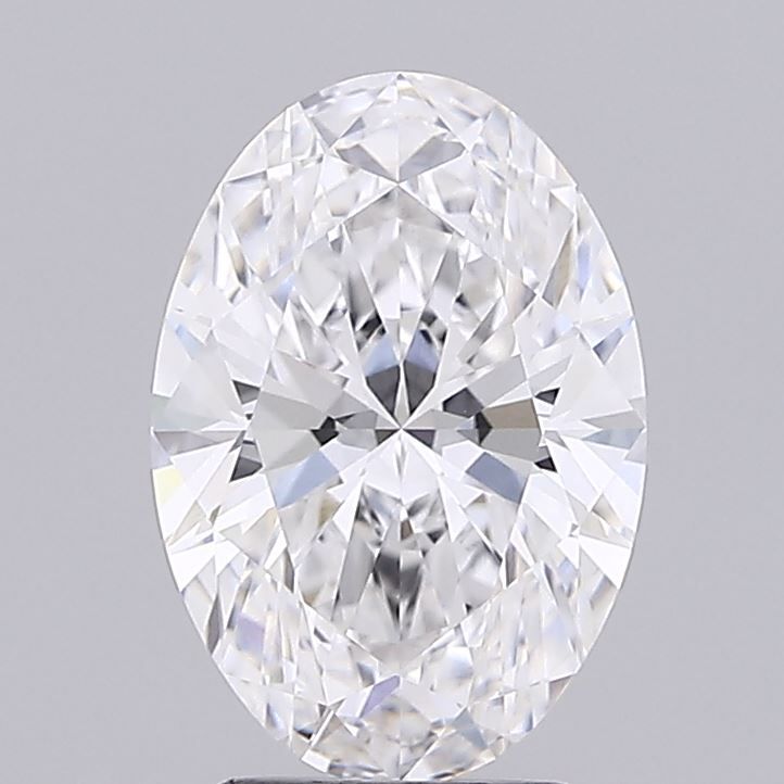 3.07 Carat E-VVS1 Oval Lab Diamond