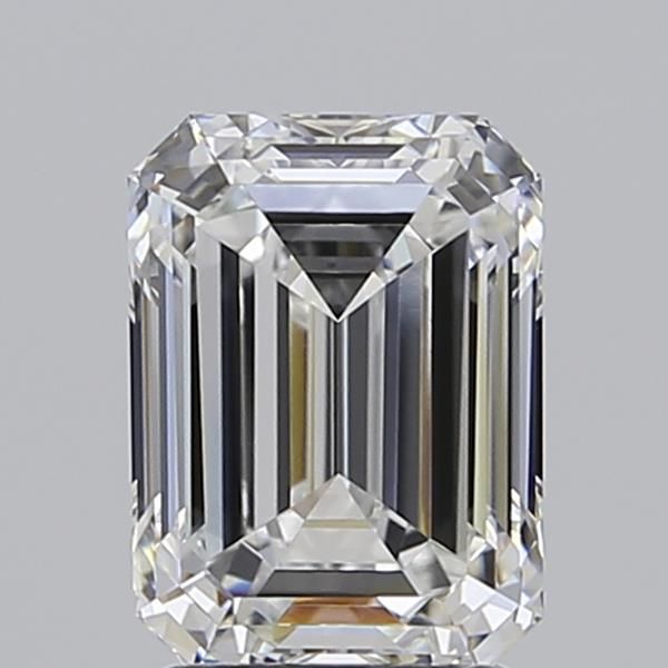 2.57 Carat E-VVS2 Emerald Lab Diamond