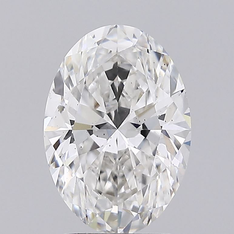 3.15 Carat F-SI1 Oval Lab Diamond