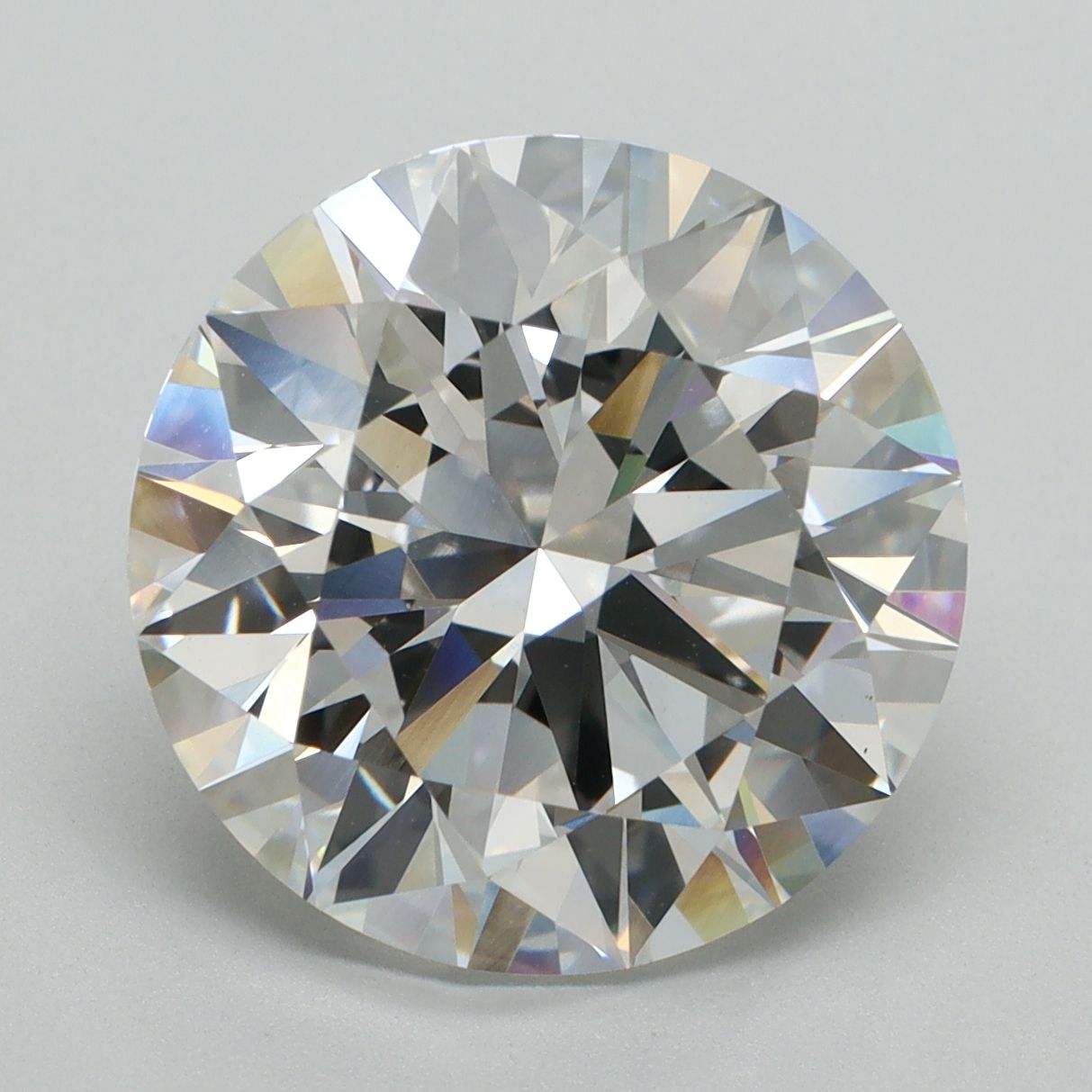 7.14 Carat E-VVS2 Round Lab Diamond