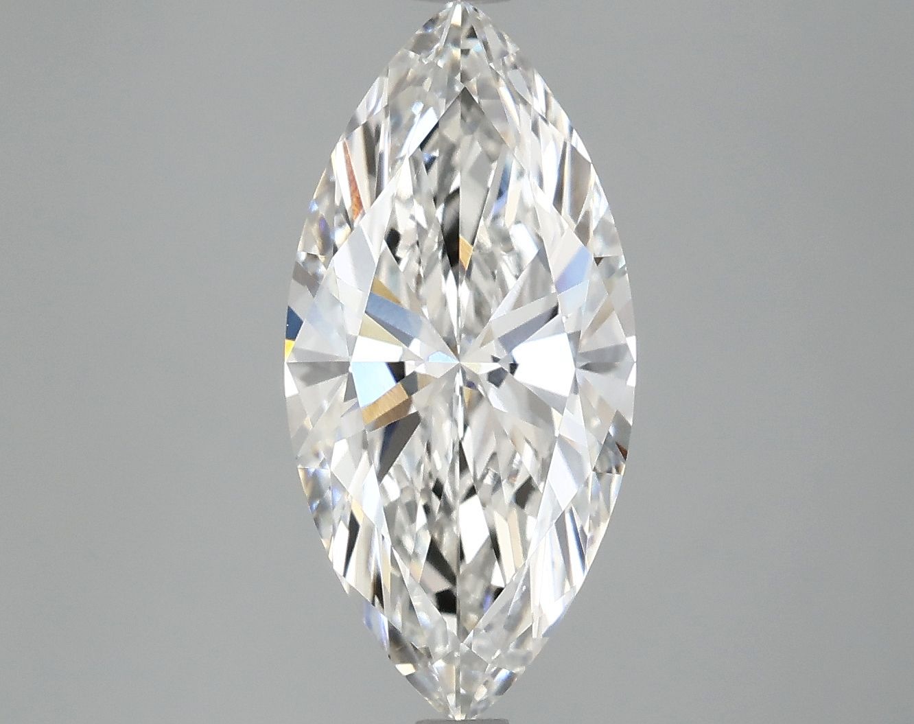 2.98 Carat F-VVS2 Marquise Lab Diamond