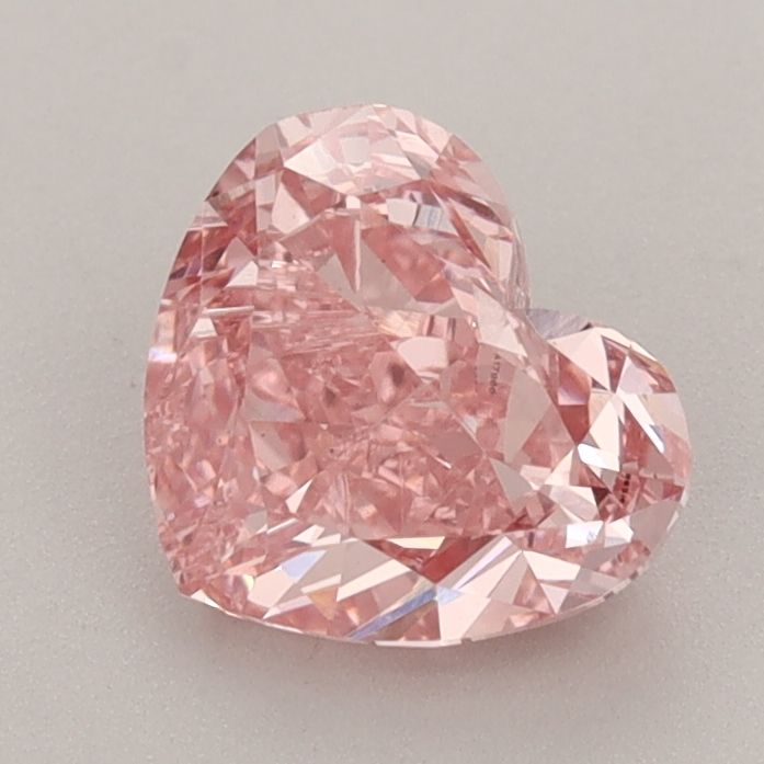 1.38 Carat Heart Cut Fancy Pink