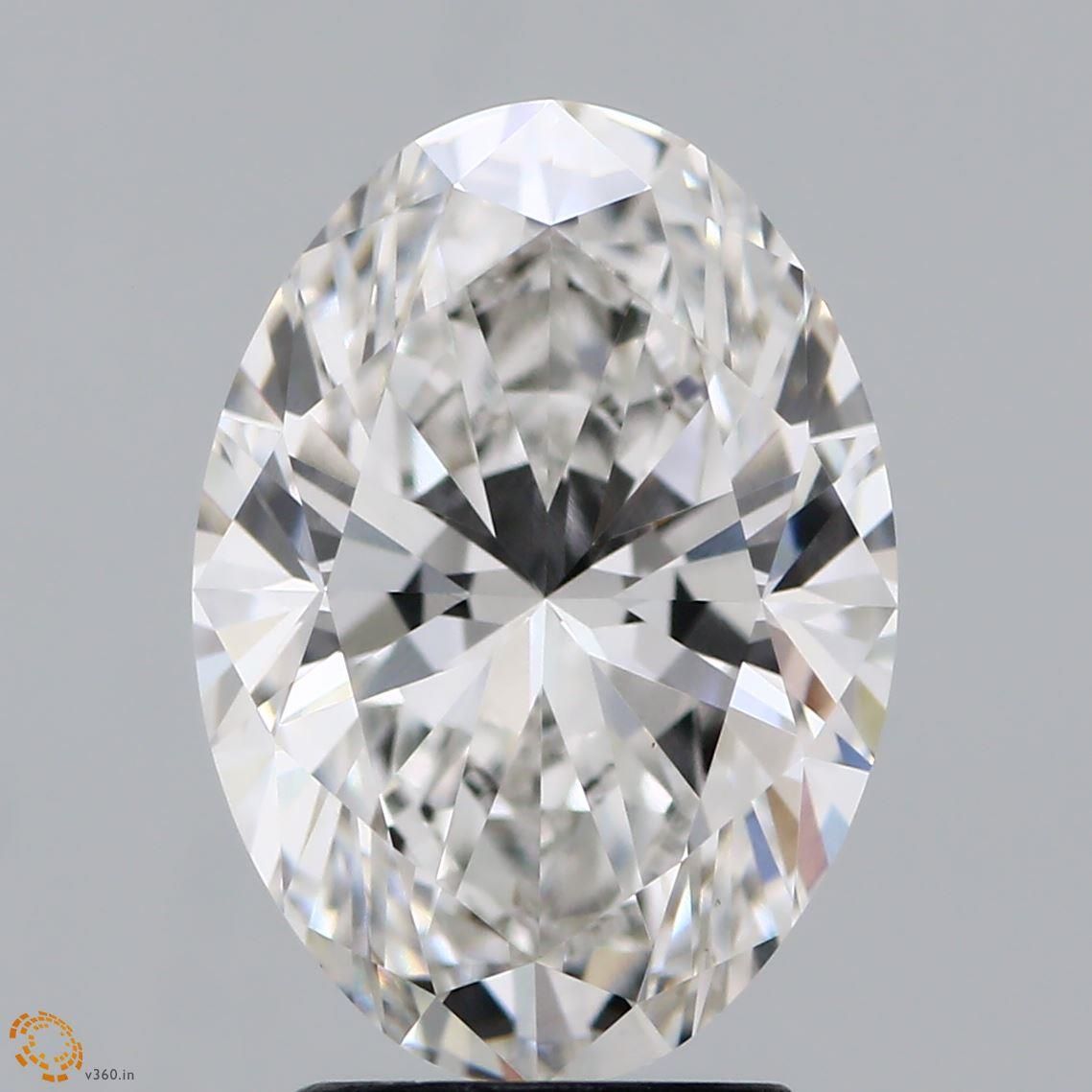 3.23 Carat G-VS1 Oval Lab Diamond