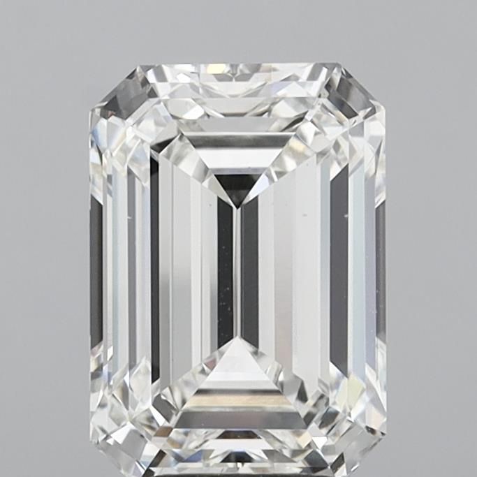 5.00 Carat F-VVS2 Emerald Lab Diamond